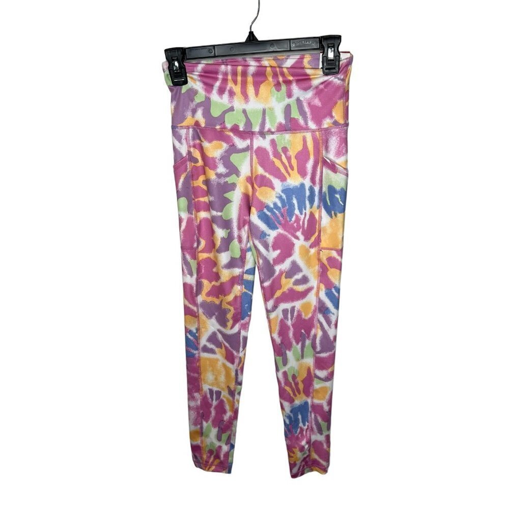 Ideology Womens $40 7/8 length Colorful Leggings Size XS